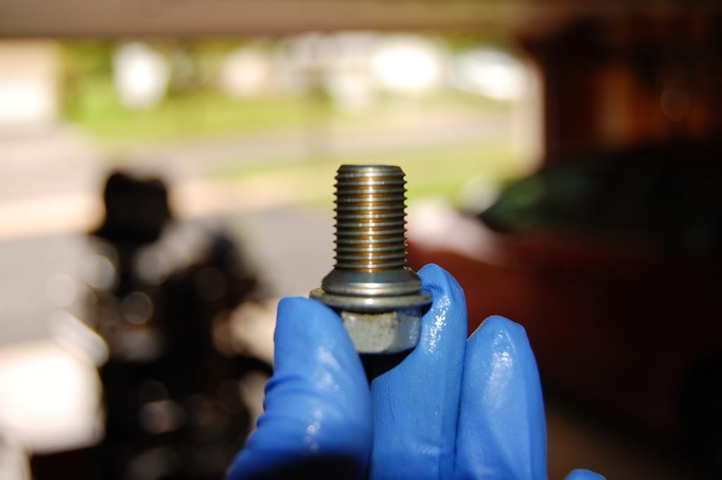 Installing the crush washer onto the oil drain bolt? Suzuki Volusia Forum